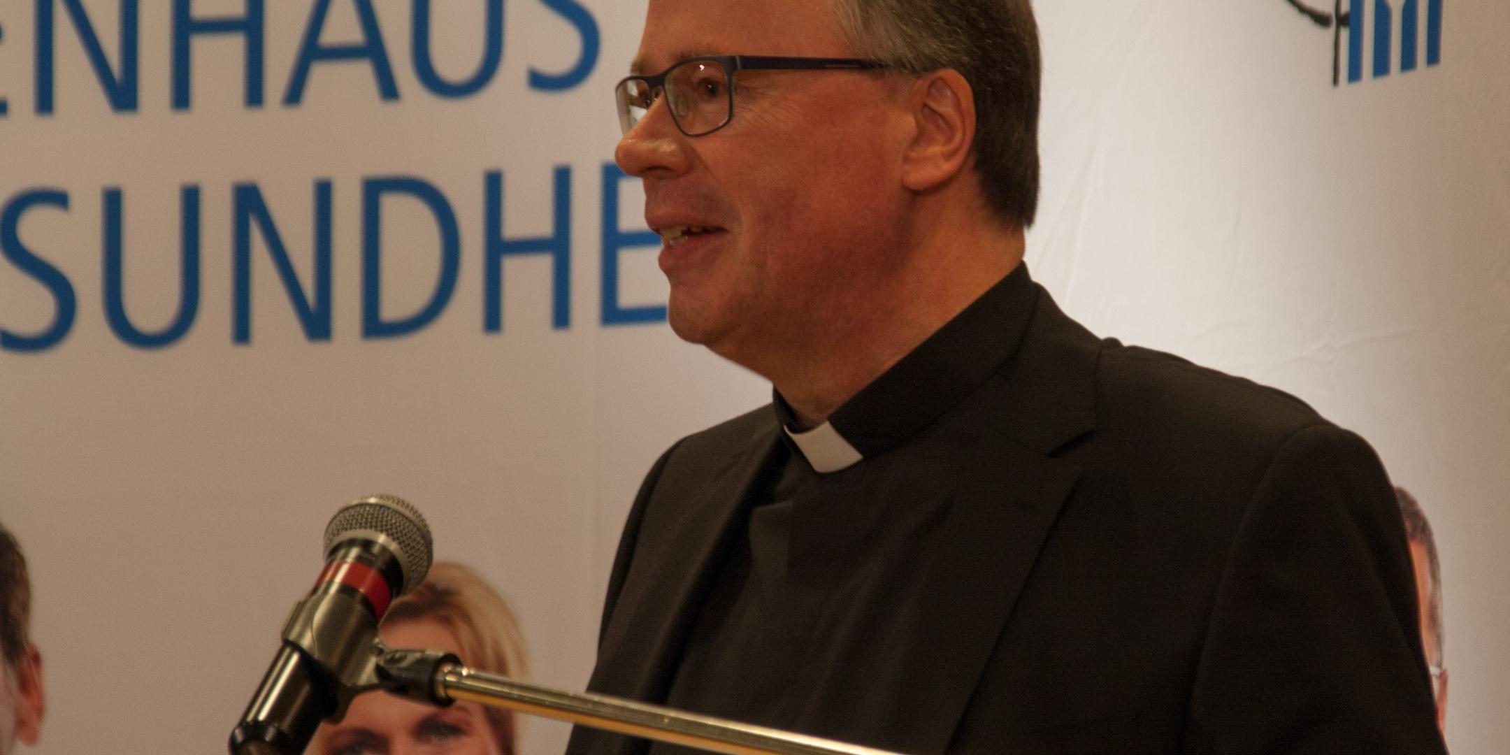 Bischof Ackermann beim Neujahrsempfang im Marienhof Koblenz