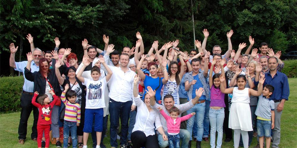 80 bis 100 Interessierte kommen zu den offenen Treffen für Flüchtlinge und Einheimische