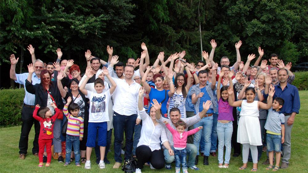 80 bis 100 Interessierte kommen zu den offenen Treffen für Flüchtlinge und Einheimische