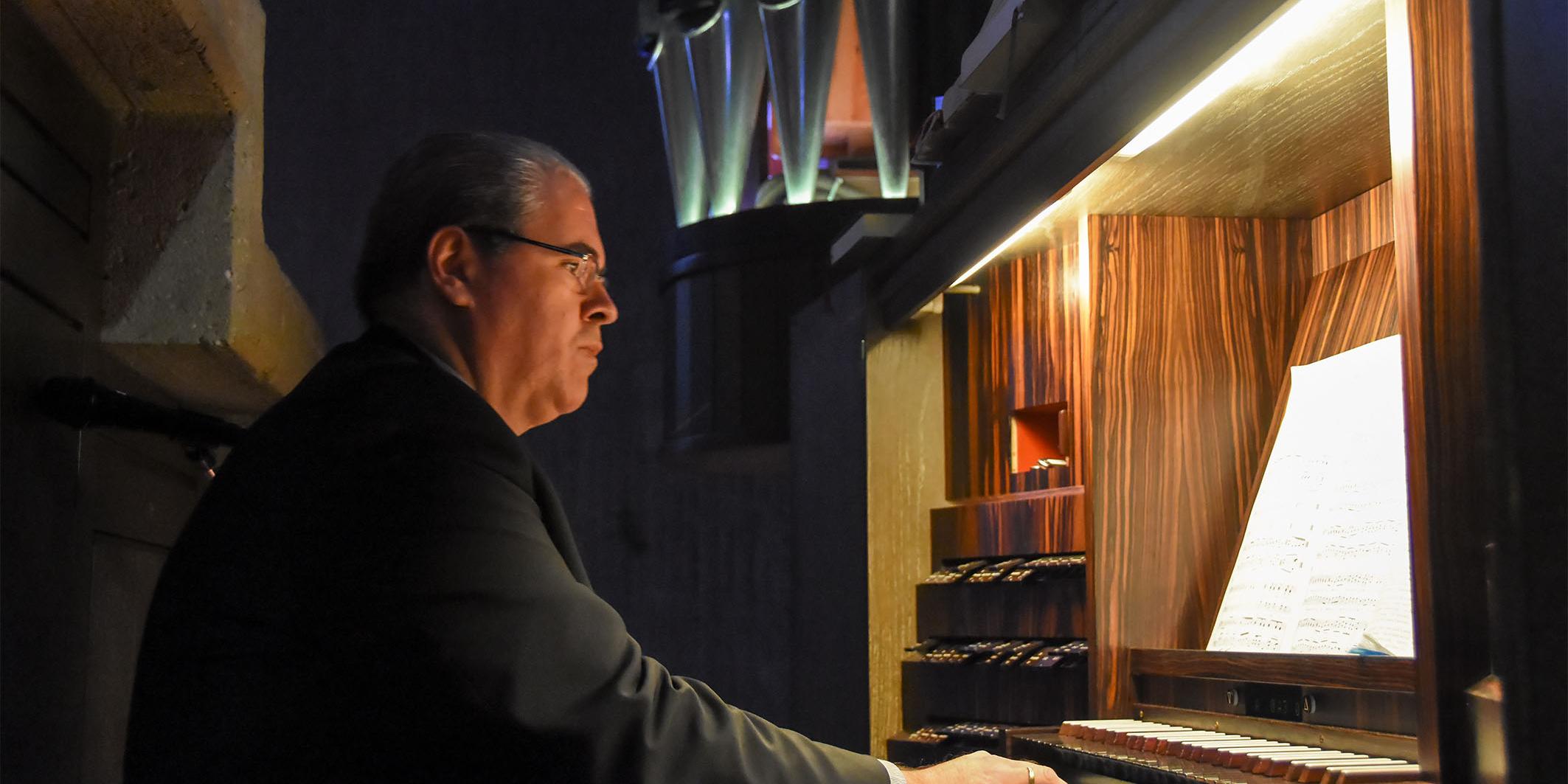 Auch Organisten werden ausgebildet.