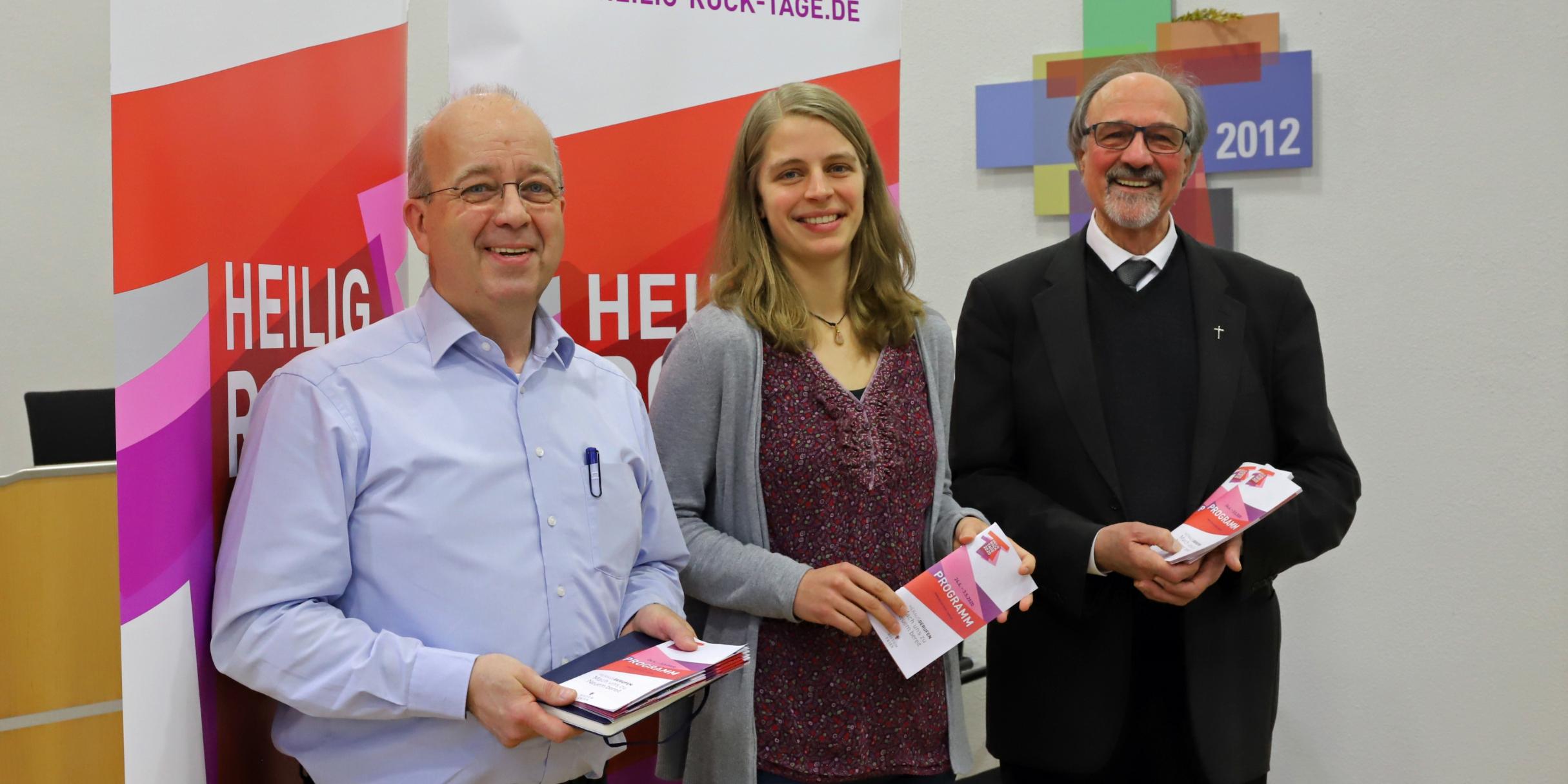 Wolfgang Meyer, Katharina Nilles und Professor Martin Lörsch (vlnr.)