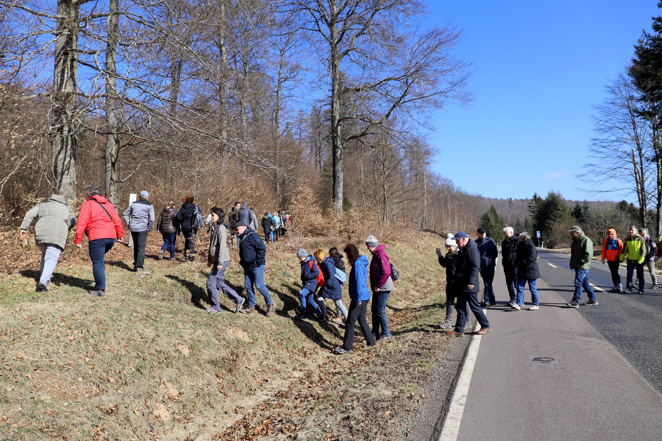 Gemeinsame Wanderung auf dem Schöpfungsweg