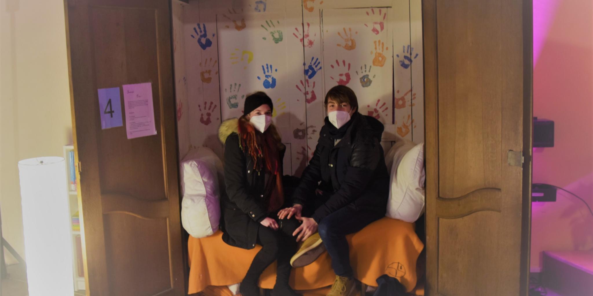 Anna und Peter beim 'Paarcours' in eli.ja Foto: uk