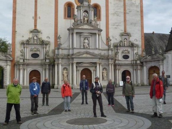 Auch eine Pilgergruppe engagierte sich.