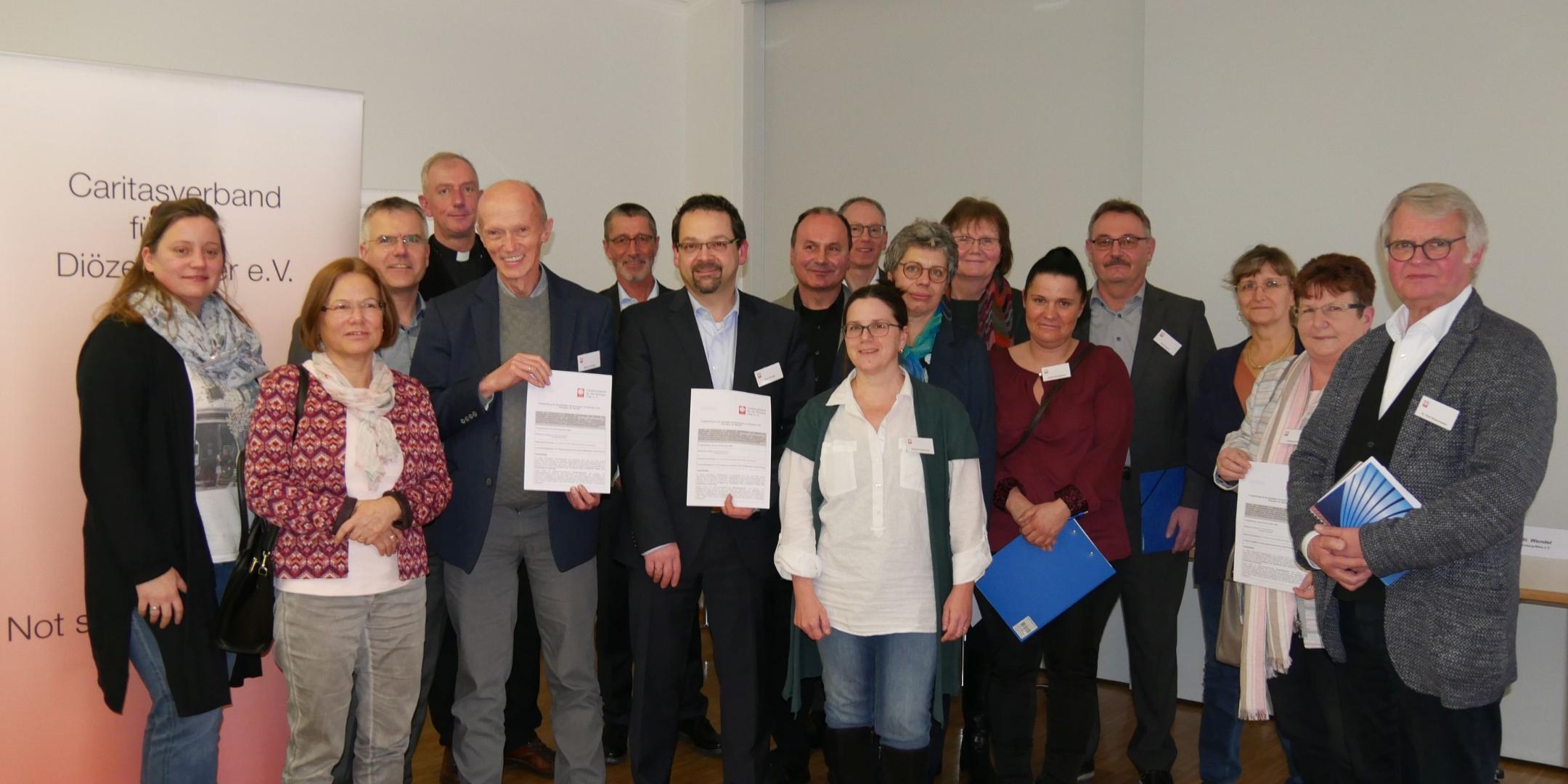 Die Projektbeteiligten arbeiten daran, eine Hospiz- und Palliativkultur für sterbende Menschen in katholischen Einrichtungen aufzubauen.
