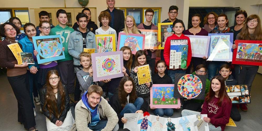 Einige der Teilnehmer kamen auch zur Preisverleihung in die Kita St. Nikolaus in Lebach.