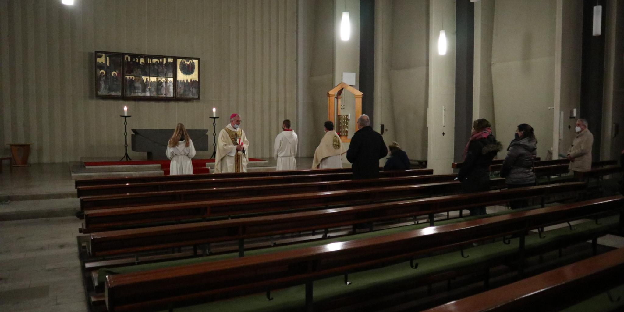 Der Innenraum von St. Marien: Foto: Julia Fröder/Bistum Trier