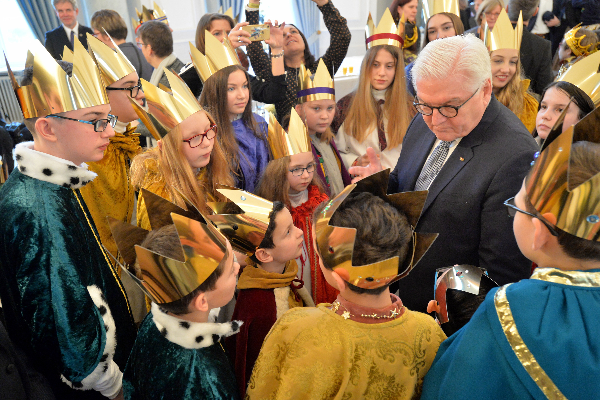 Im persönlichen Gespräch konnten die Kinder all ihre Fragen stellen