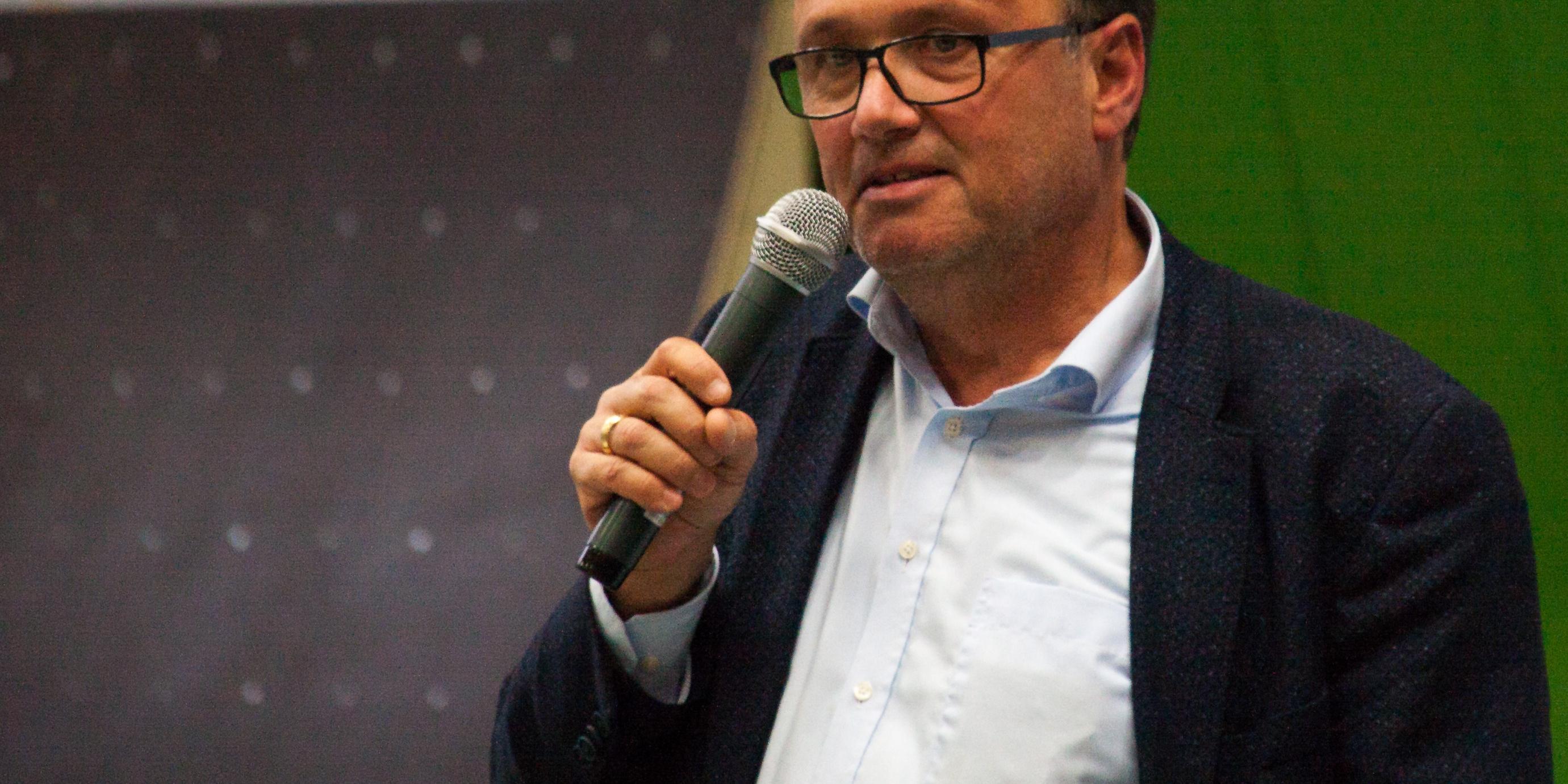 Gerhard Roden vom Fachbereich Wohnungslosenhilfe der Caritas Bonn