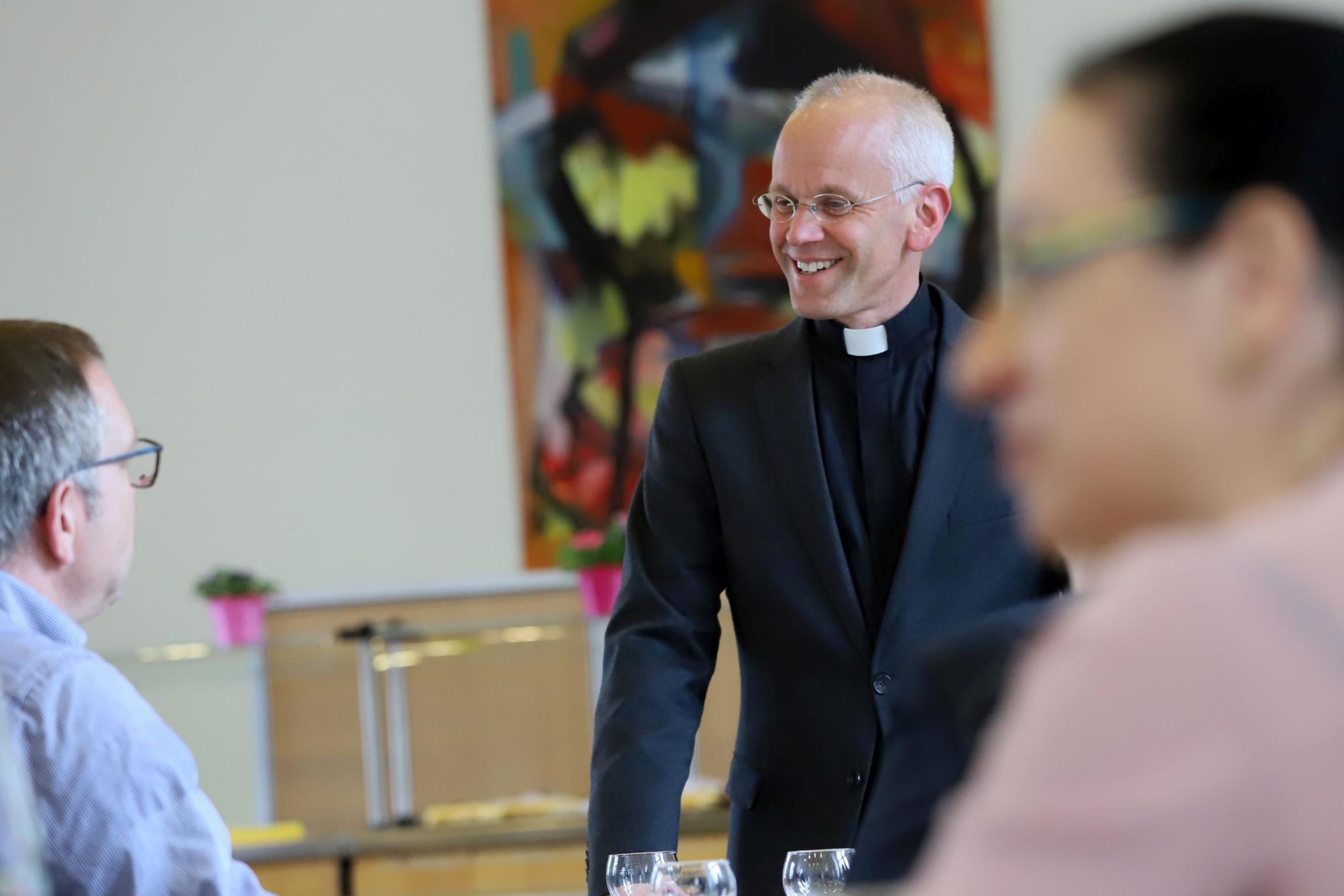 Pfarrer Carsten Rupp von der Abteilung Liturgie und Kirchenmusik im Bischöflichen Generalvikariat Trier. (Foto: I. Hülpes/Bistum Trier)