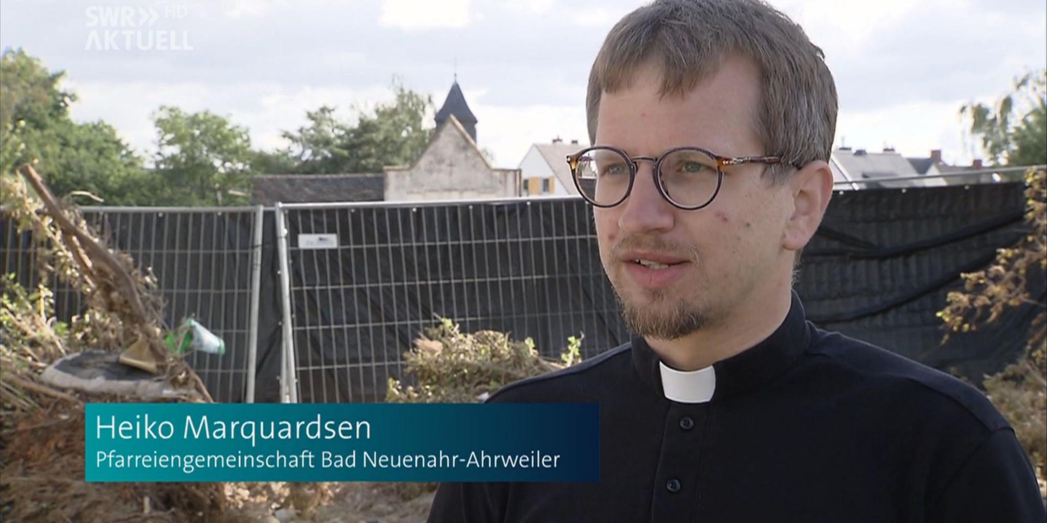 Heiko Marquardsen. Screenshot aus SWR Aktuell vom 9. September 2021