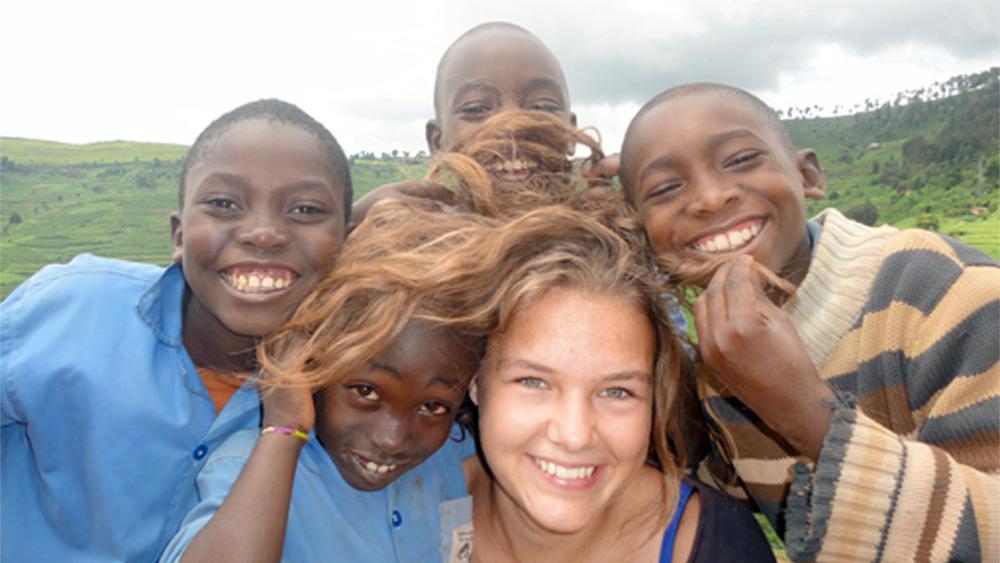 Freiwillige Nora Schnatz in Ruanda