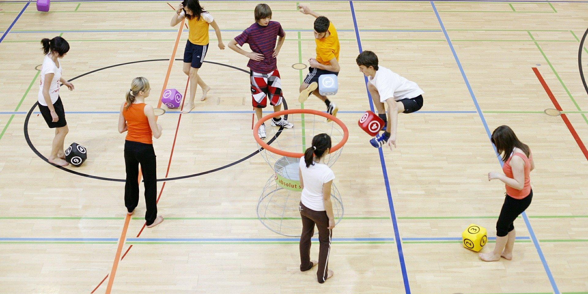 Beim Teamsport andere begeistern: Das tun viele junge Menschen ehrenamtlich bei den Vereinen des DJK. Fotoquelle: Stefan Schranz, Pixabay.
