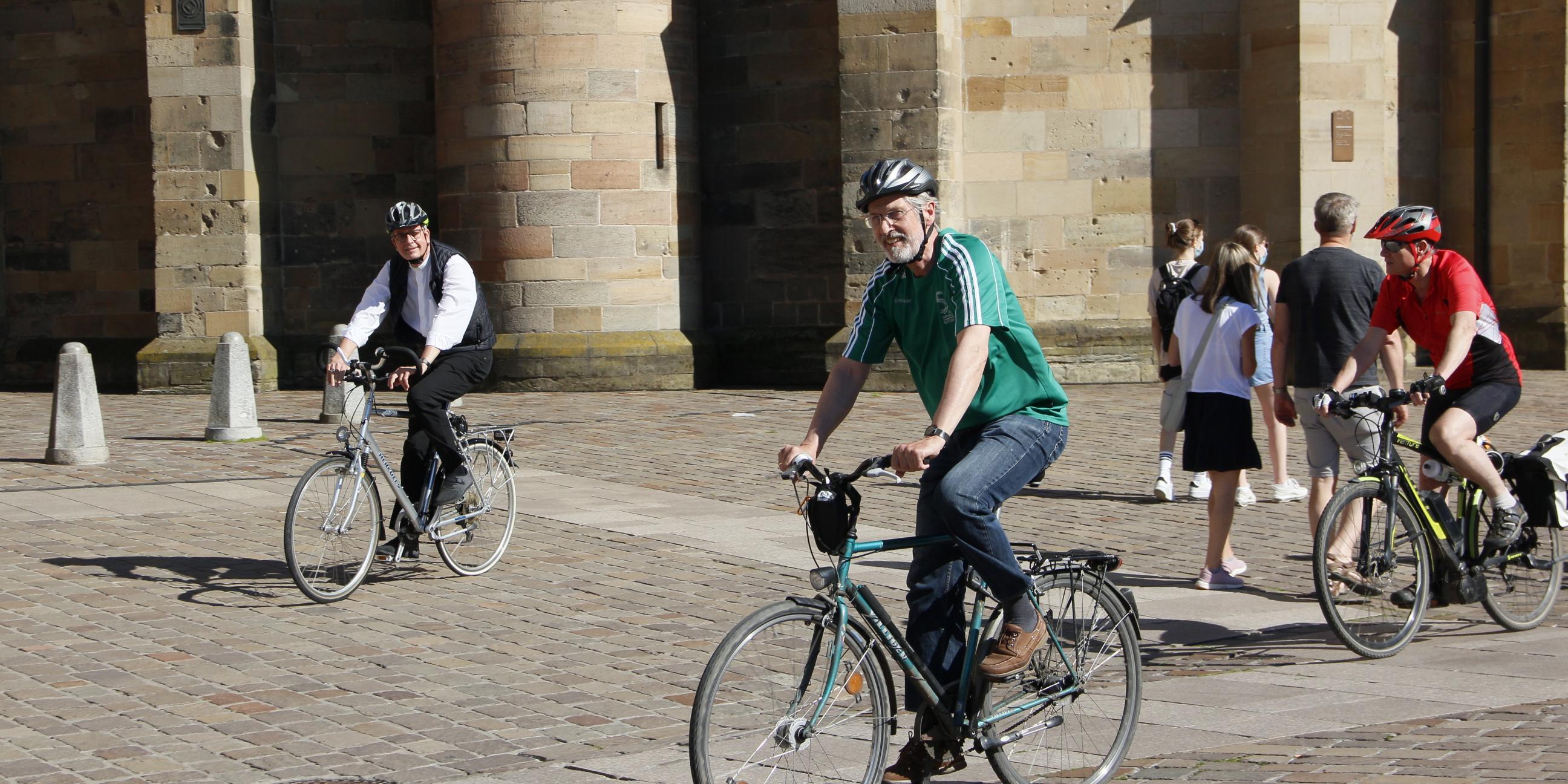 Radeln für den Klimaschutz (Foto: Stefan Schneider/Bistum Trier)