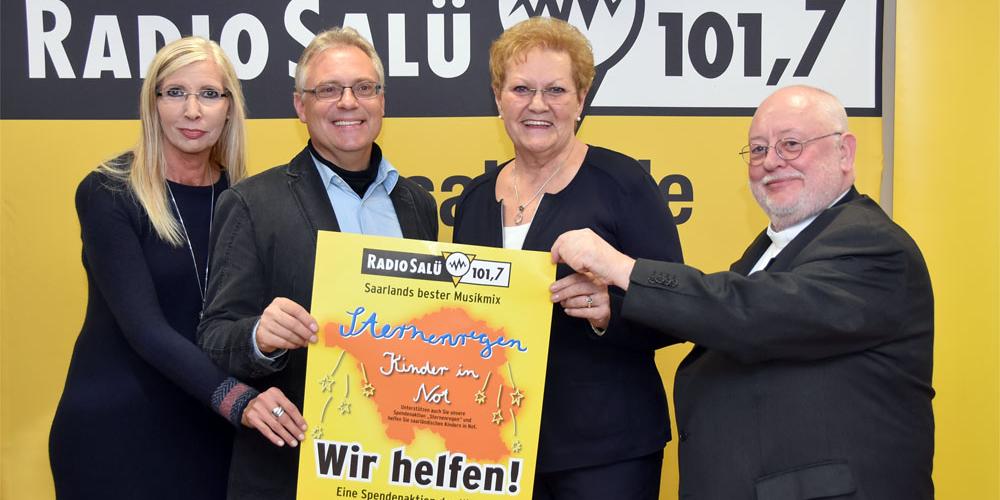 vlnr: Ulla Zimmermann, Wolfgang Glitt, Ministerin Monika Bachmann, Prälat Dr. Peter Prassel