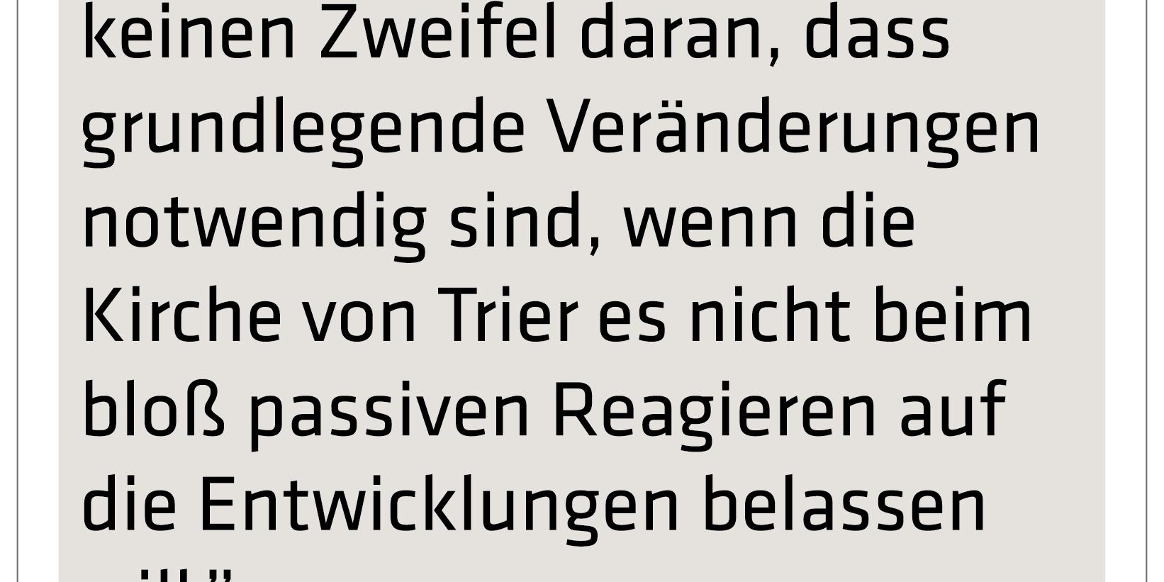 Auszug aus dem Abschlußbericht der Bistumssynode