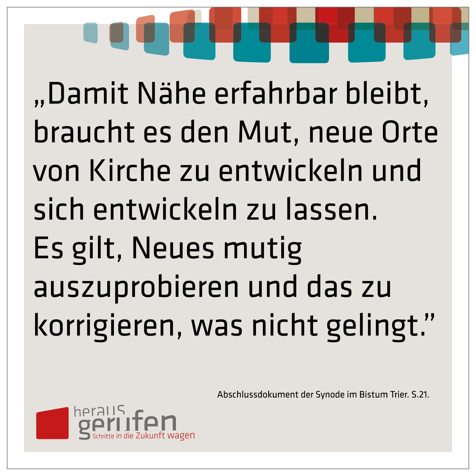 SynDok Weite pastorale Raume Neues ausprobieren