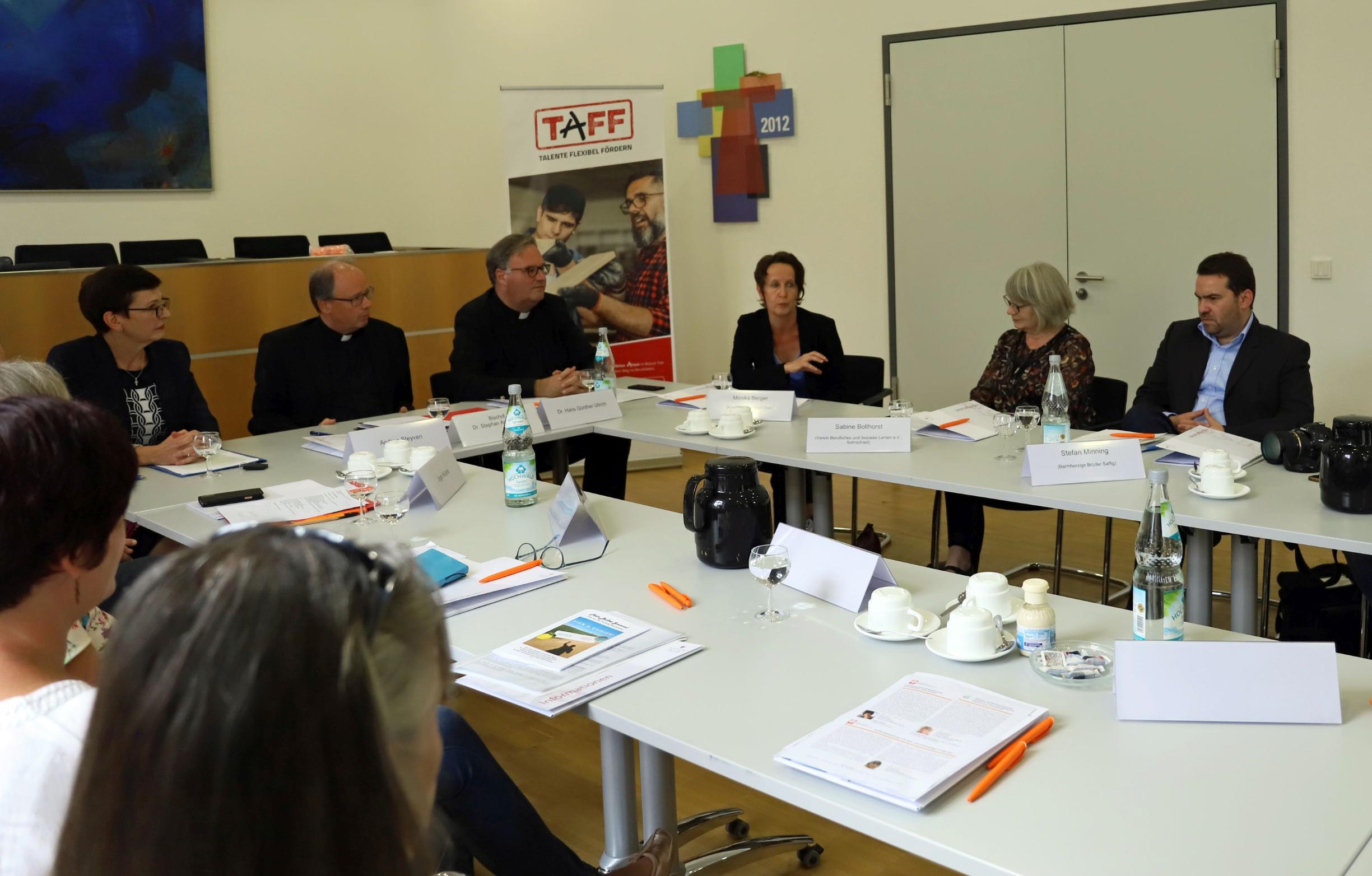 Beim Pressegespräch zur Vorstellung der Kampagne