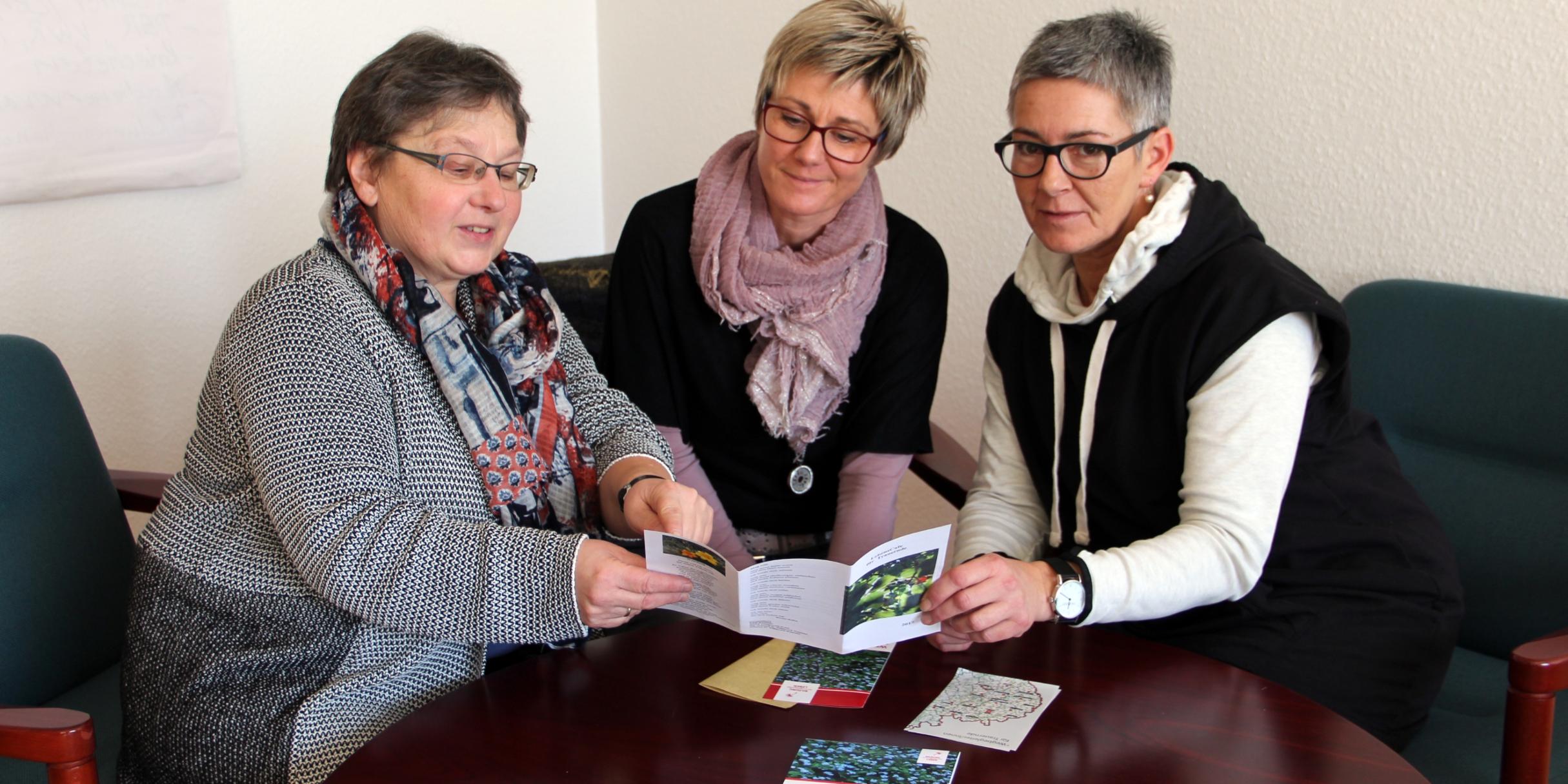 Petra Schweisthal, Martina Thomé und Christiane Stahl (vlnr.)