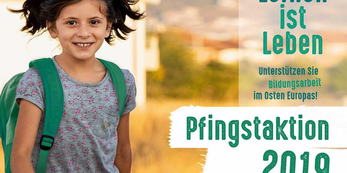 Aktionsplakat 2019 der Renovabis-Pfingstaktion