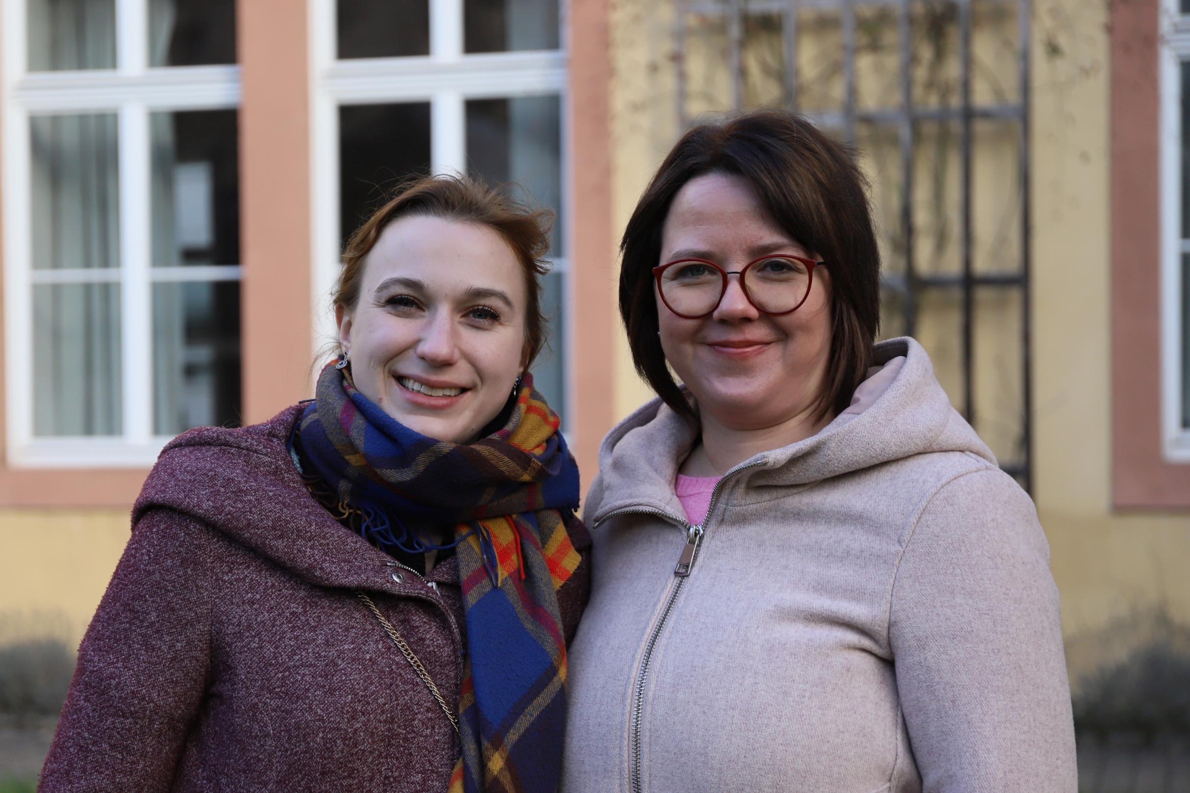 Juliane Varges (links) und Estella Schick