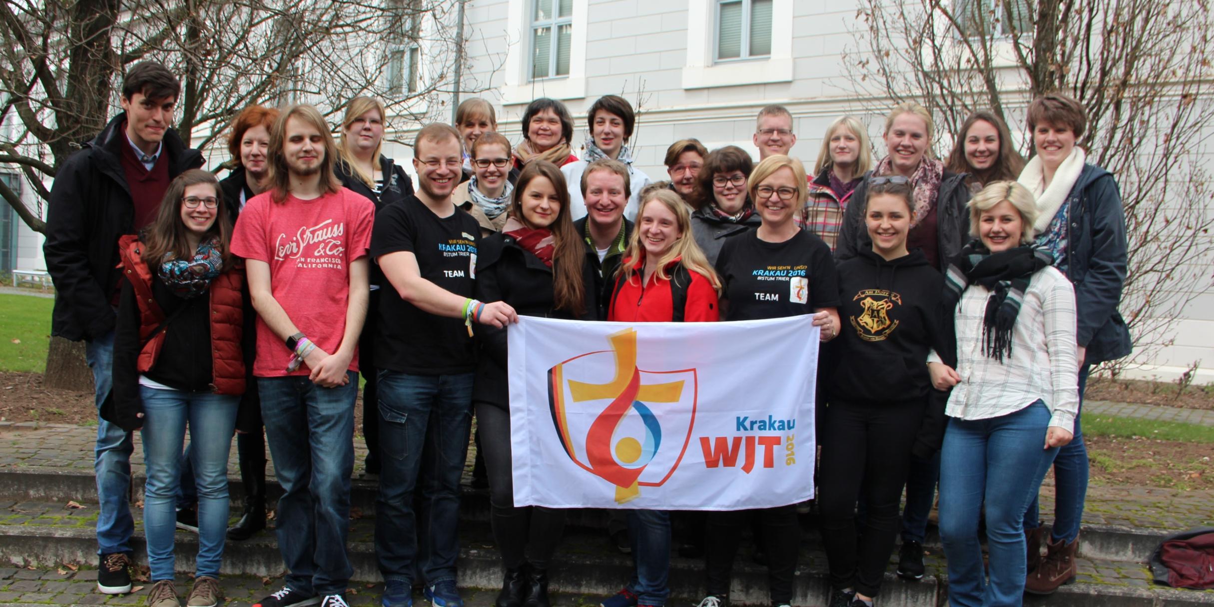 Eine Pilgergruppe war auch beim Jugendtag der Heilig-Rock-Tage 2016 dabei.