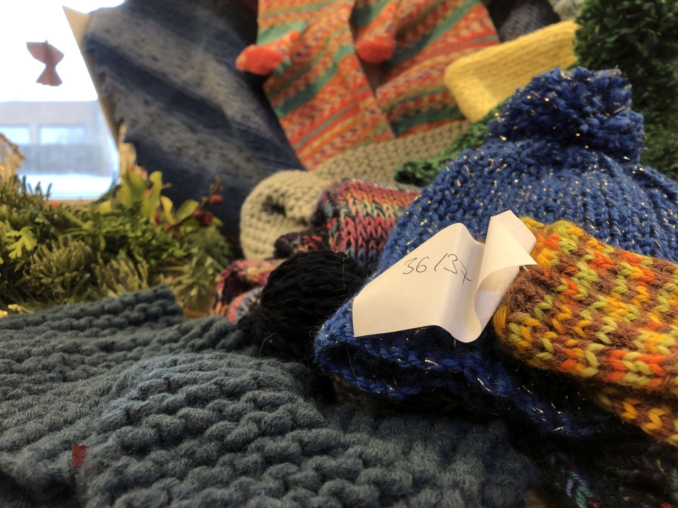 Jede Menge Selbstgestricktes