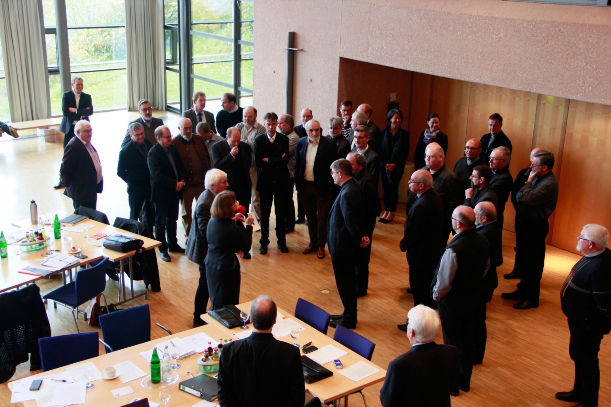 Intensive Beratungen - auch im Stehen