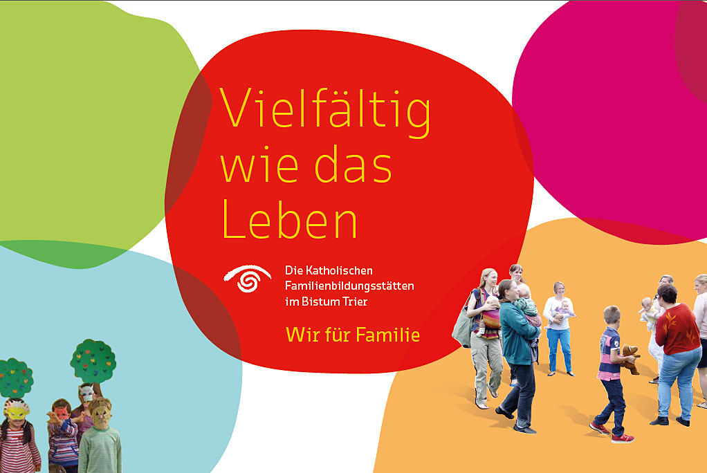 Plakat mit der Aufschrift: Vielfalt für das Leben.