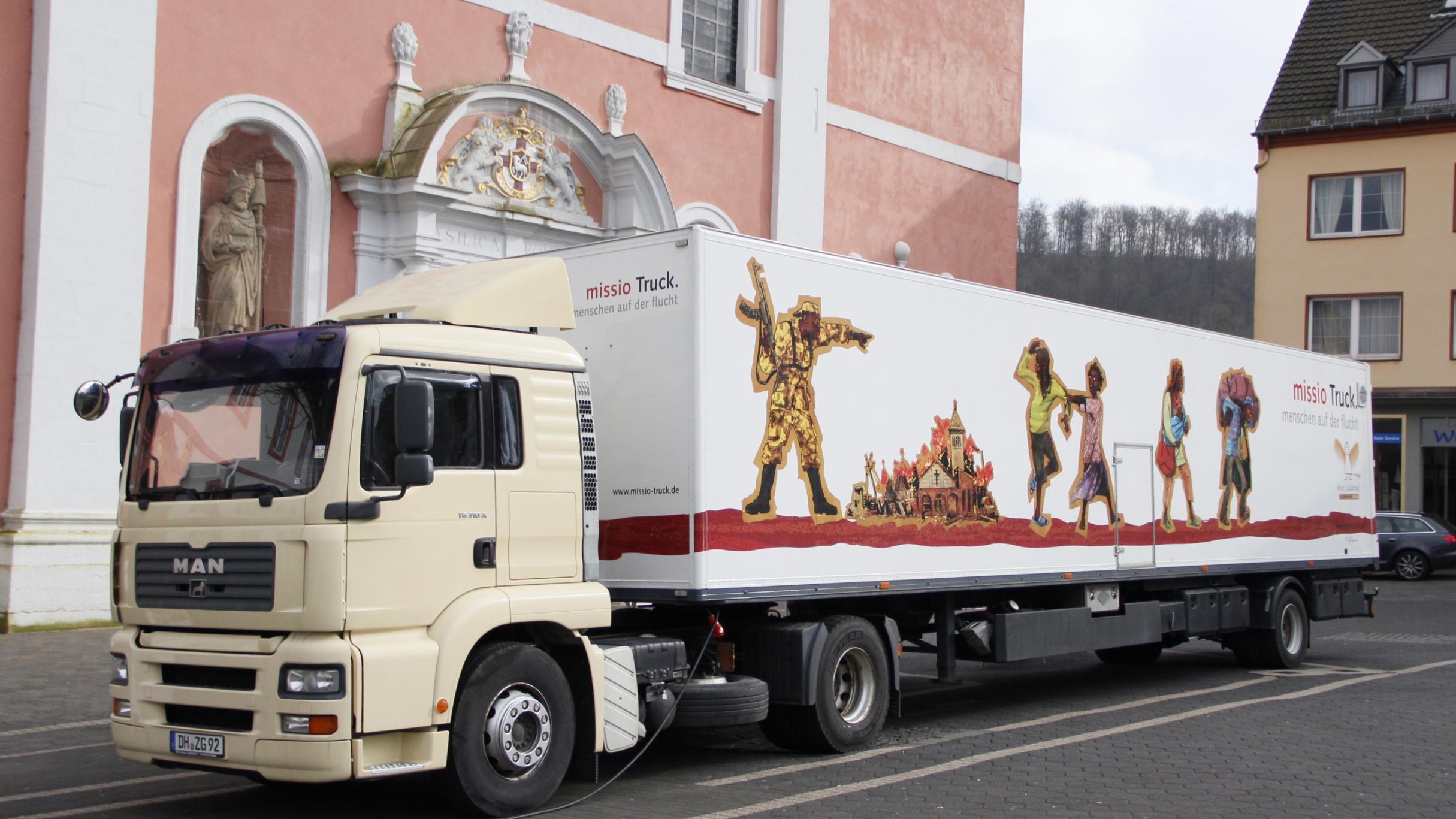 Der Missio-Truck tourt bald durch das Bistum Trier