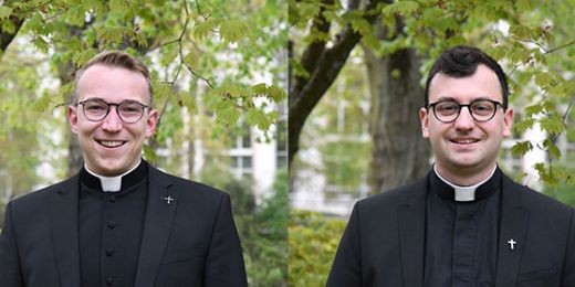 Christian Kossmann (links) und Stephan Schmidt (Foto: Zeljko Jakobovac / Paulinus)