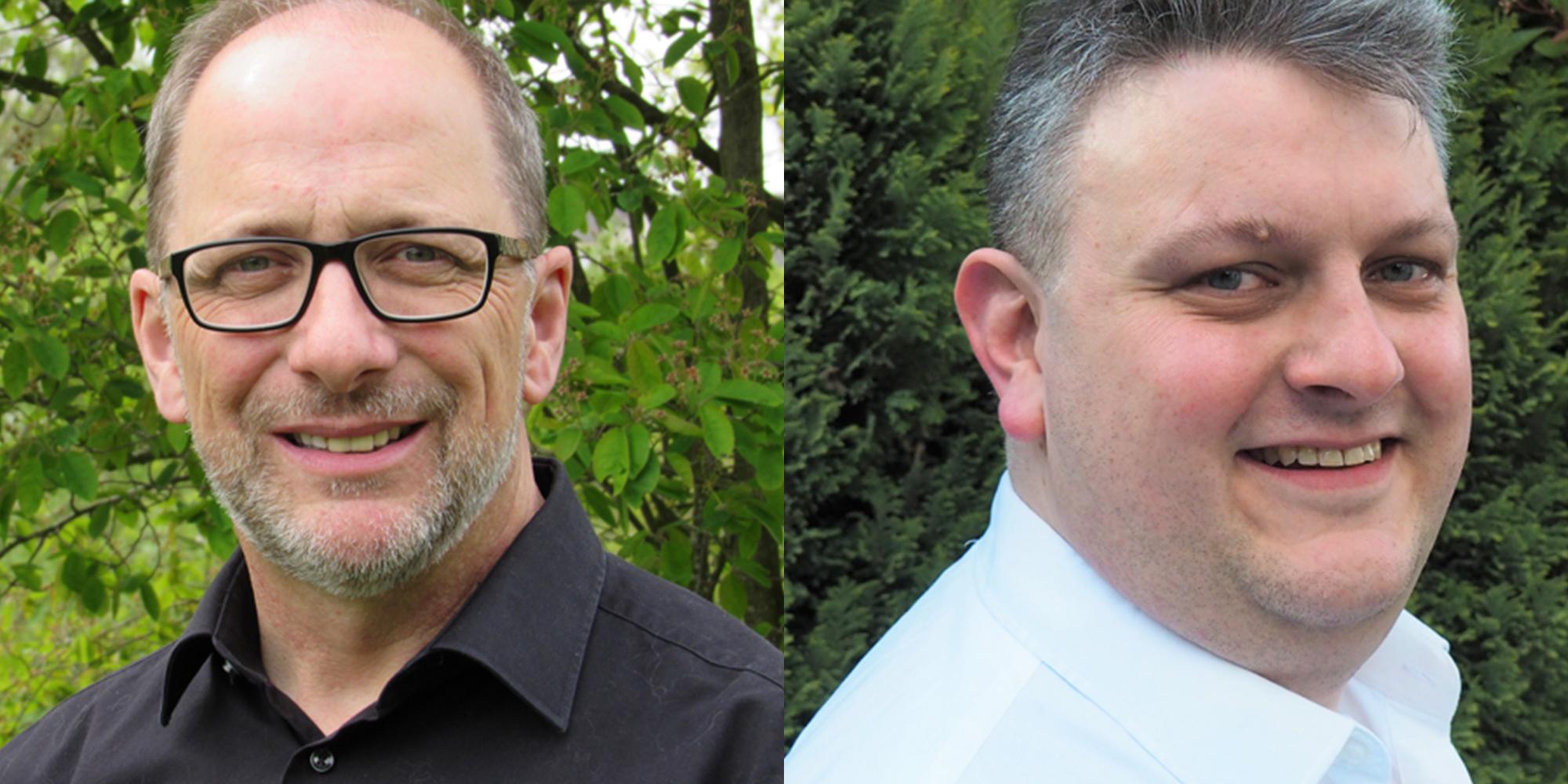 Die neuen Ständigen Diakone Harald Braun (li) und Christian Dahlke (Foto: Paulinus)