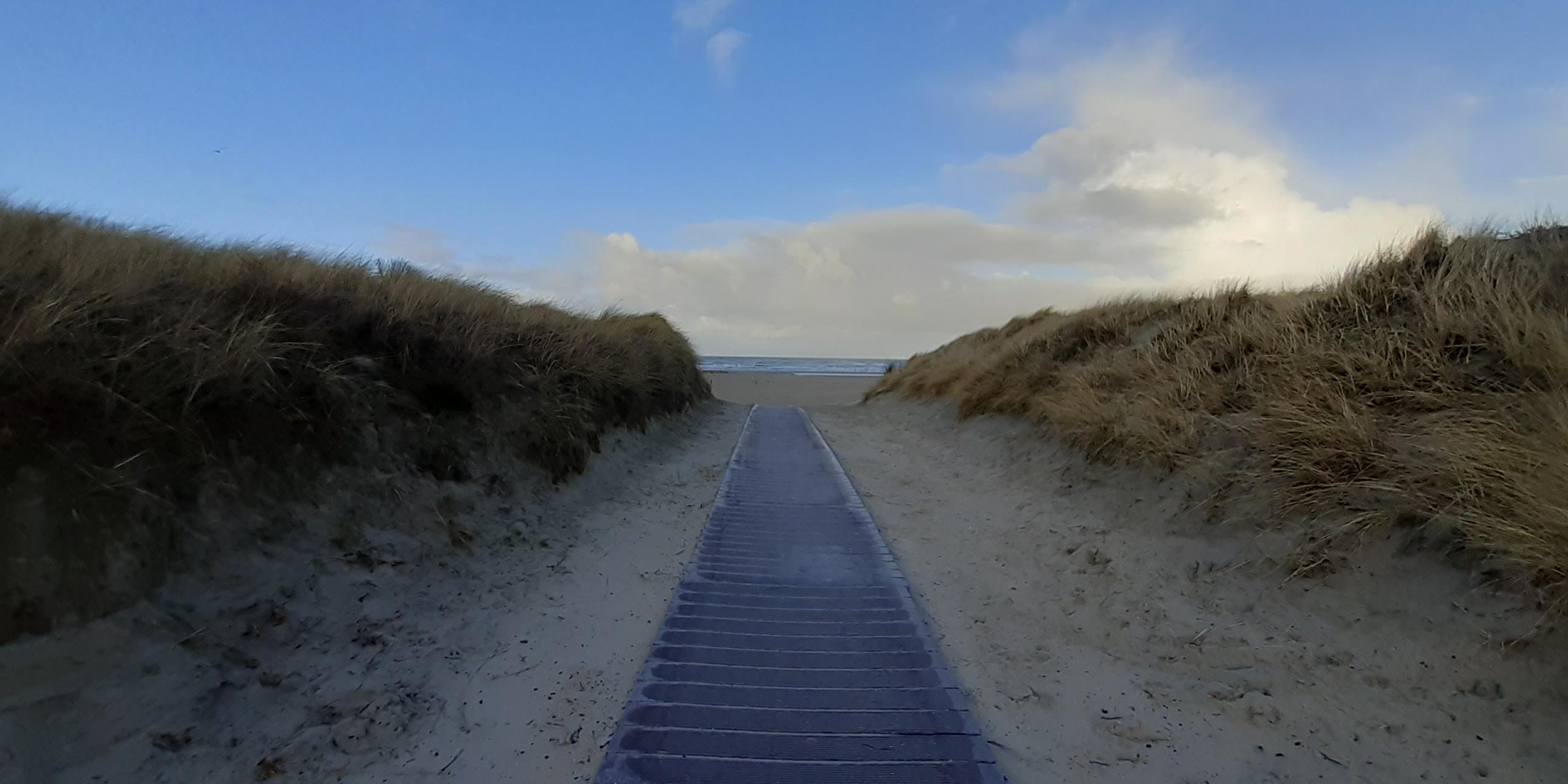 Weg zum Meer