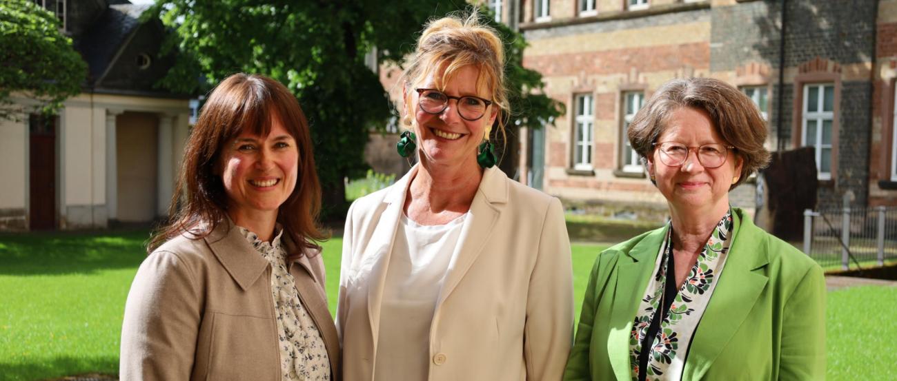 Vlnr: Sarah Schmitz, Angela Dieterich, Mechthild Schabo