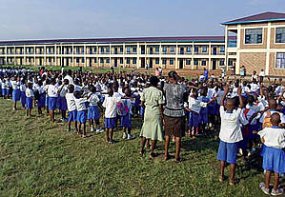 Schule in Burundi