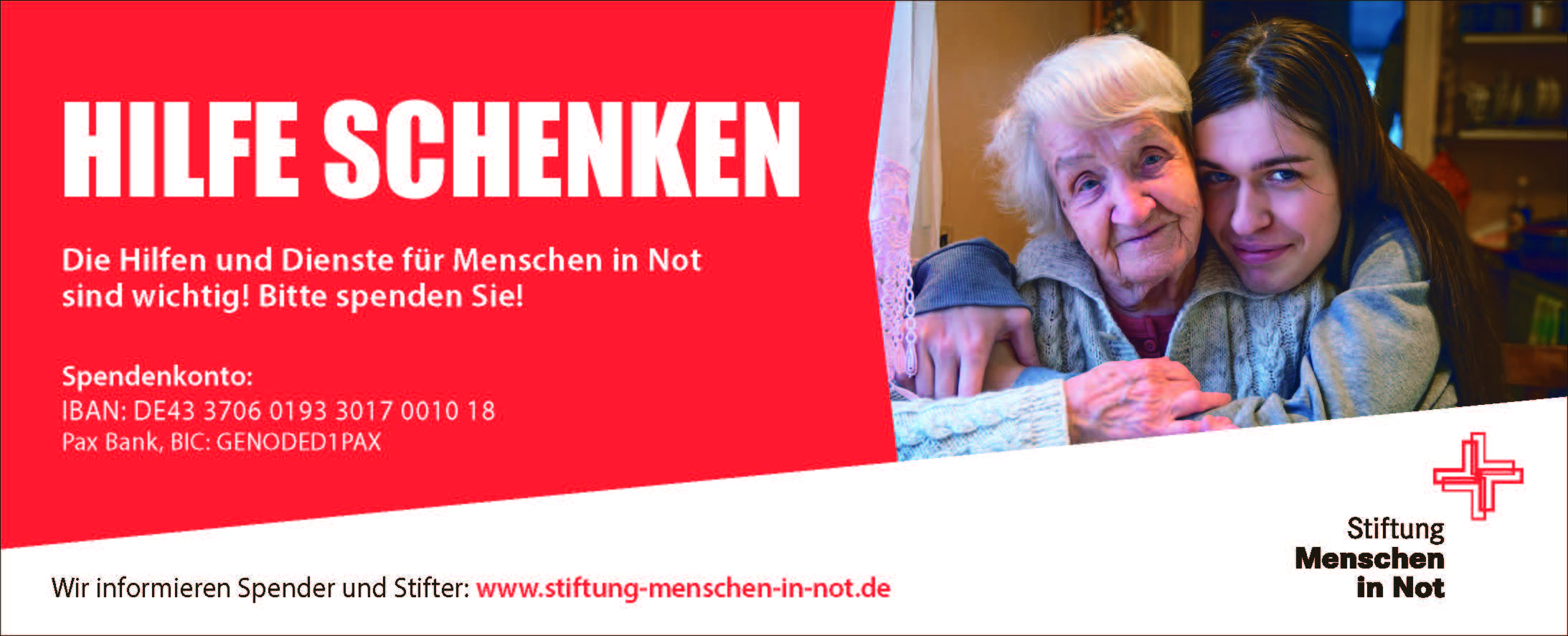Anzeige Stiftung Menschen in Not 06