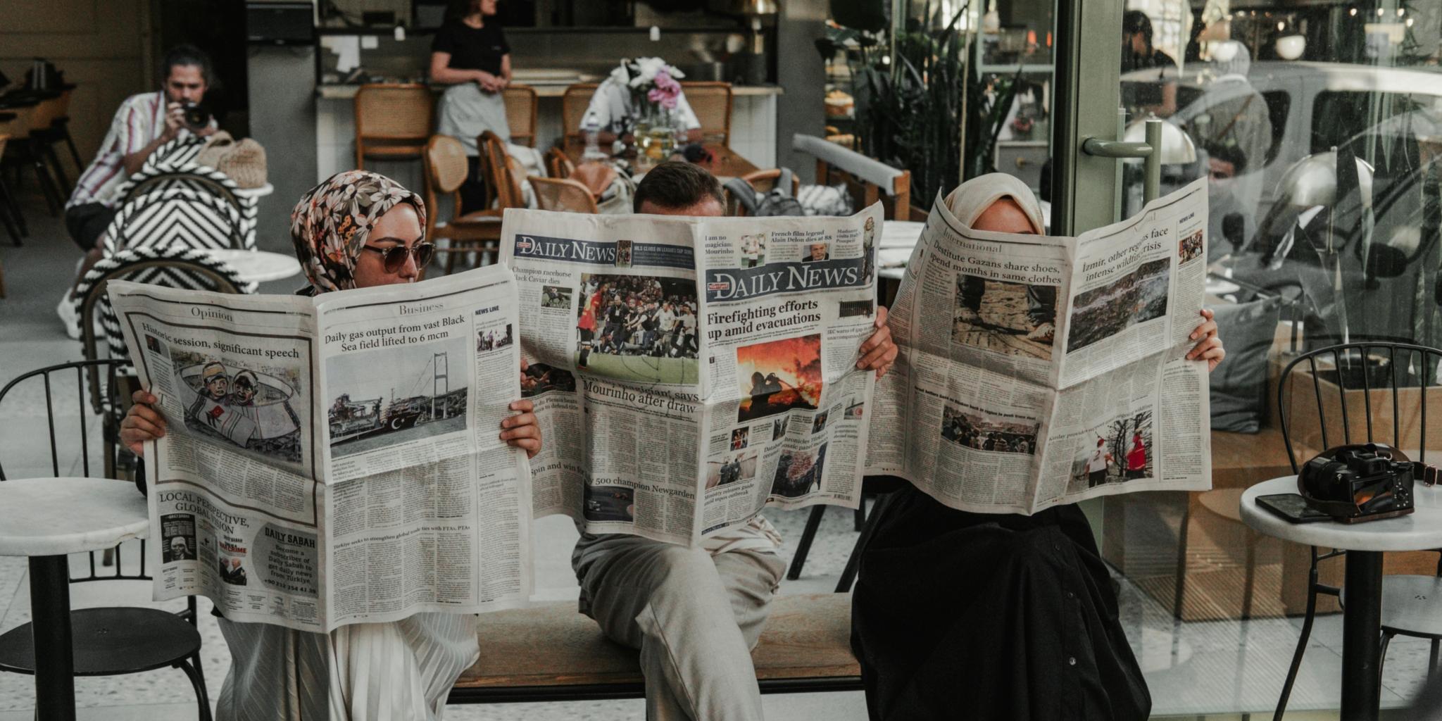 Zeitungsleser