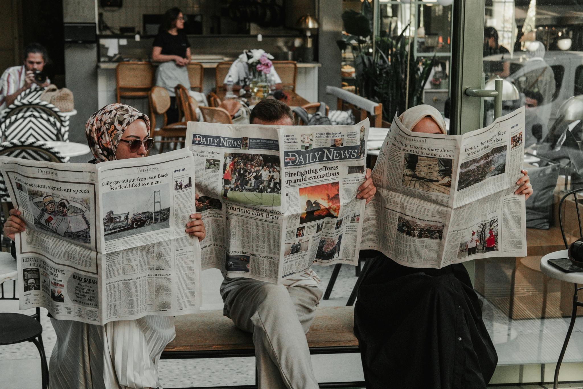 Zeitungsleser