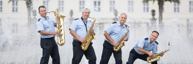 Bundespolizeiorchester_Hannover_Saxophonquartett_1