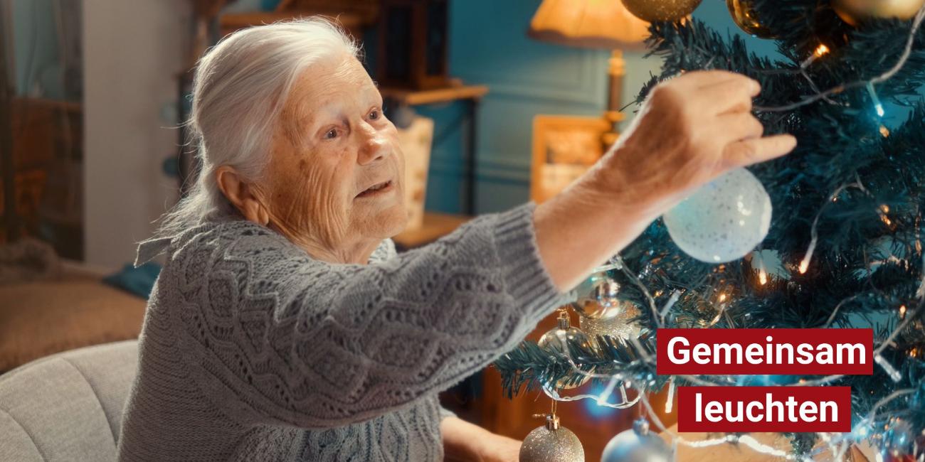 Szenenbild aus dem Kurzfilm zur Aktion #gemeinsamleuchten