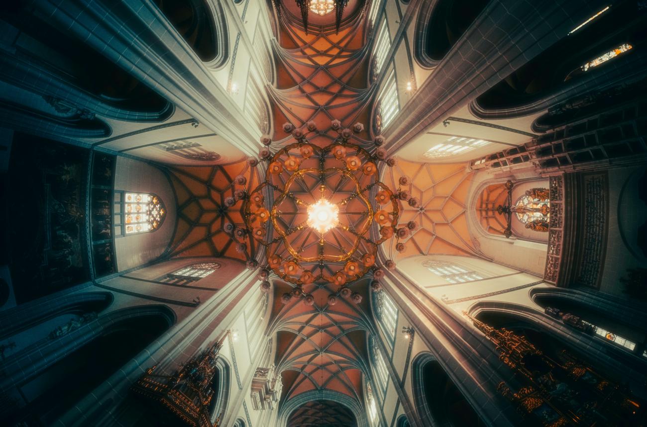 Innenaufnahme der St. Elisabeth's Cathedral, Hlavné námestie, Košice, Slovakia