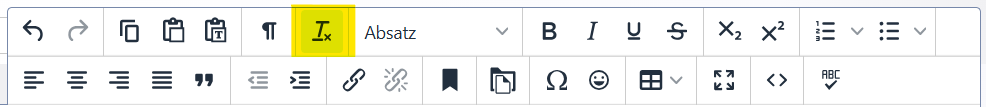 Screenshot Formatierung entfernen