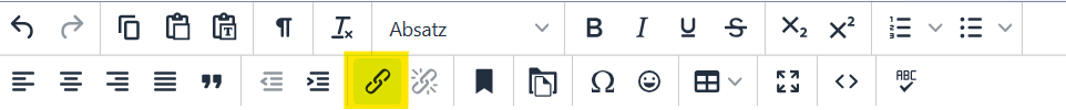 Screenshot Link setzen