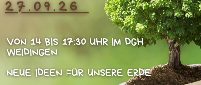 Veranstaltungsplakat zum Umwelttag in Weidingen am 27.09.2026