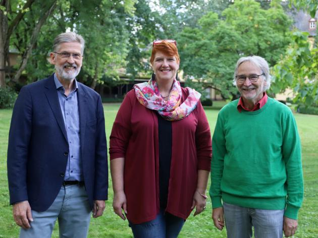 DKU-Leitungsteam: Ludwig Kuhn, Cäcilie Fieweger und Günter Leisch