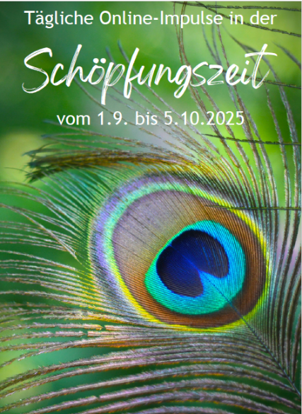 Flyerdeckblatt Impulse zur Schöpfungszeit 2015