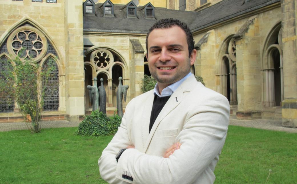 Personenfoto André Themoteo aufgenommen im Domkreuzgang Trier