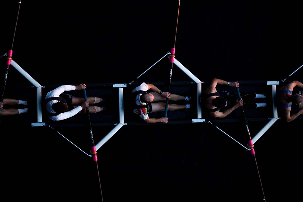Teamwork-Ruderer