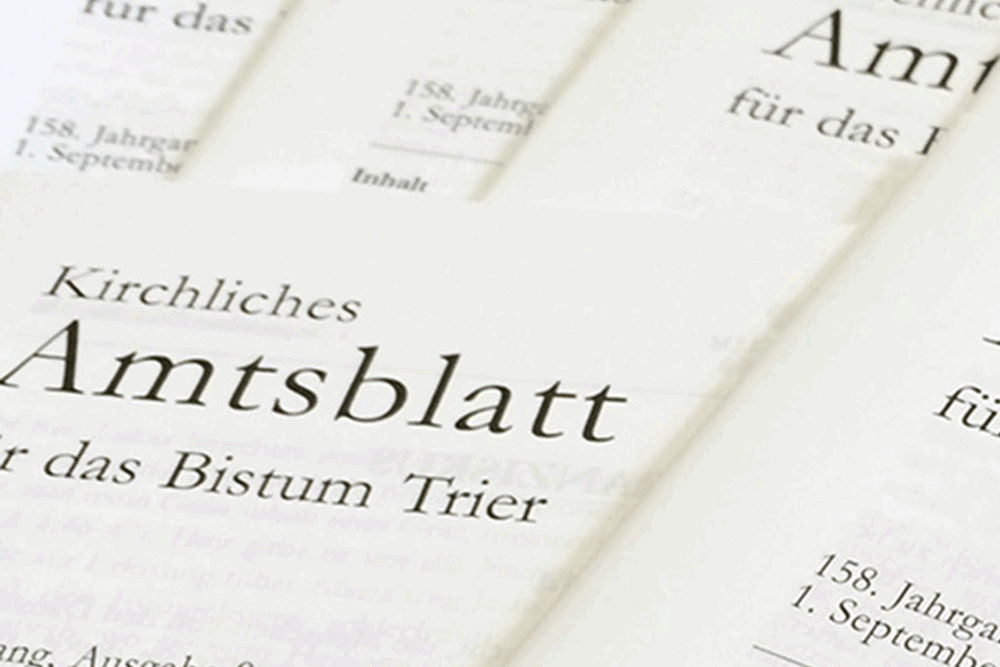 Kirchliches Amtsblatt