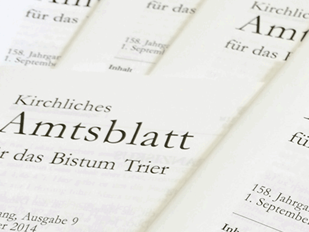 Kirchliches Amtsblatt